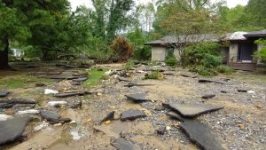 Hurricane Helene swept through Western North Carolina, tearing up our meetinghouse and its grounds.